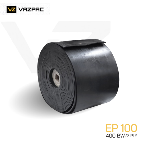 VAZPAC EP100 Rubber Conveyor Belts 3 Ply BW 400
