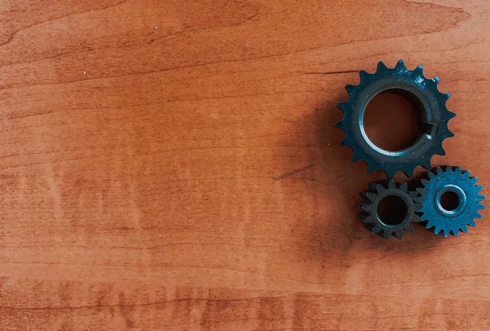 apa itu gear industrial gear set close-up